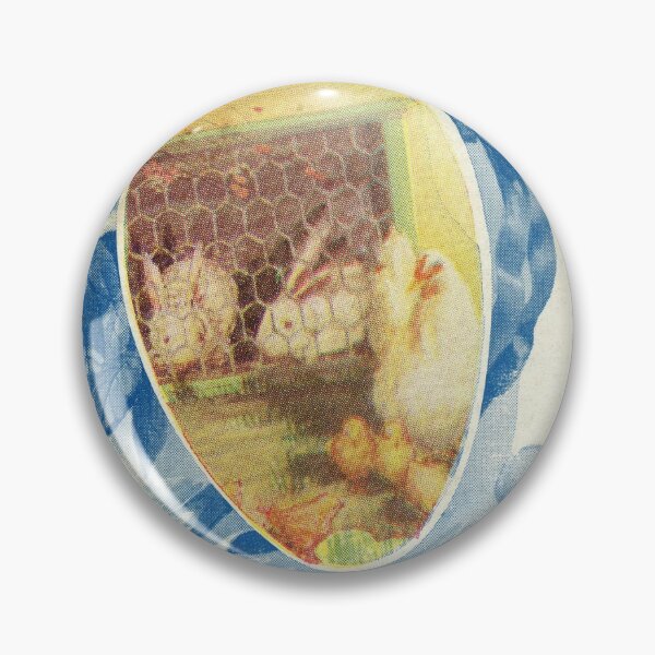 Item preview, Vintage Easter Greeting Postcard with Chickens and Bunnies designed and sold by 4Craig.