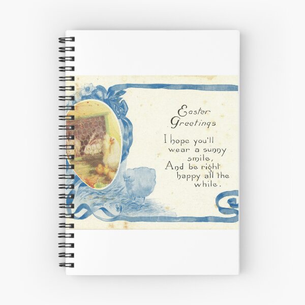 Item preview, Vintage Easter Greeting Postcard with Chickens and Bunnies designed and sold by 4Craig.