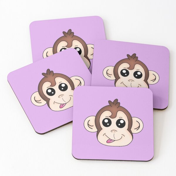 Item preview, Cute Monkey designed and sold by CreateWithRose.