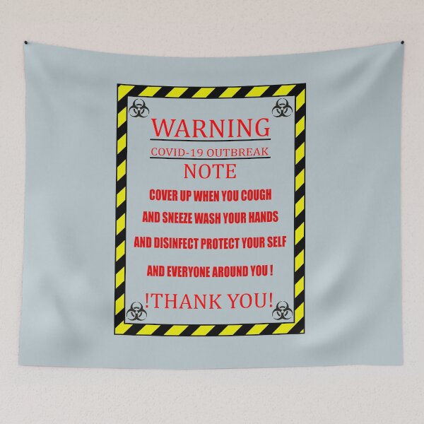 Item preview, Warning Sign Poster designed and sold by MrNik.