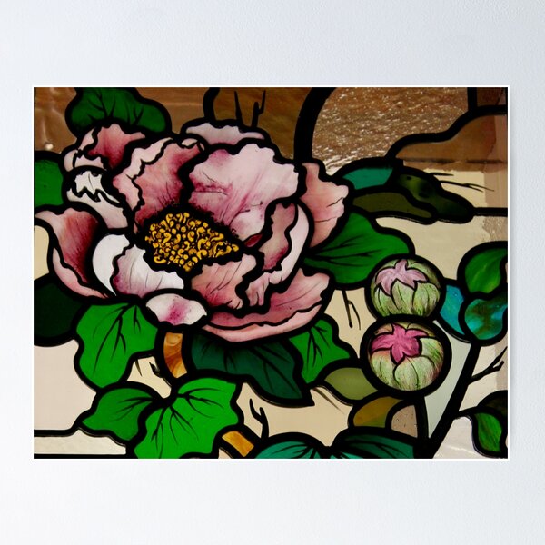 Item preview, Peony Flower with Buds designed and sold by Jeffrey Hamilton.