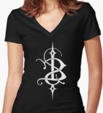 Skinny Puppy Women's Fitted V-Neck T-Shirt