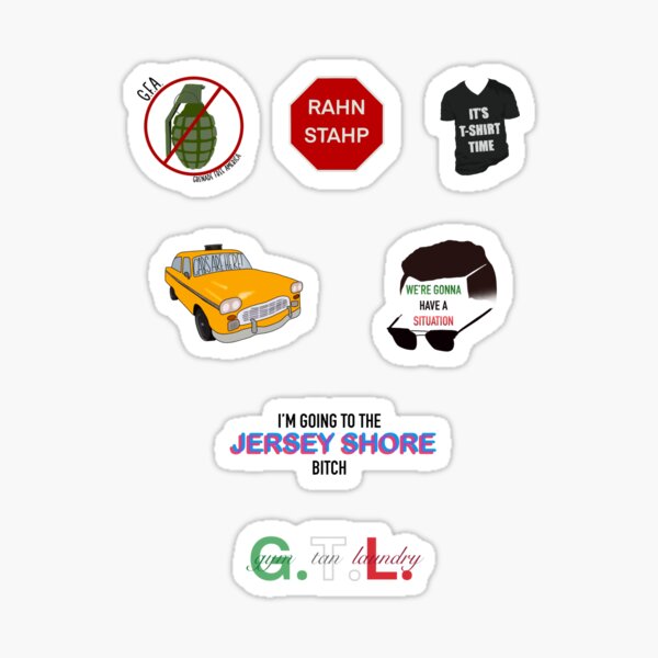 Jersey Shore Sticker Pack Sticker