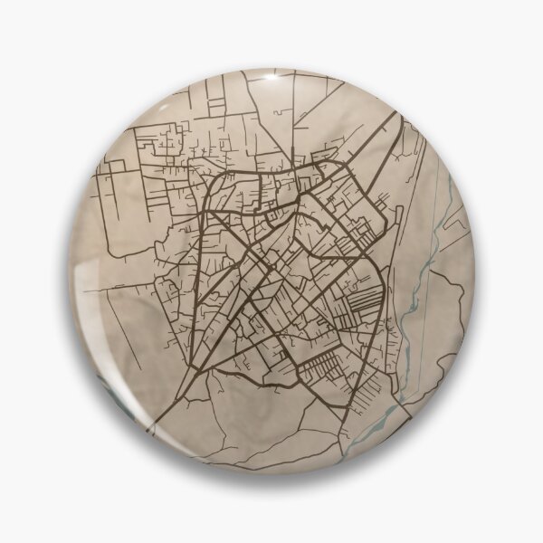 Item preview, Shkoder Sepia Map designed and sold by CPTVDesign.