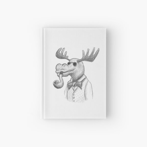 Blind Mr. Moose Hardcover Journal