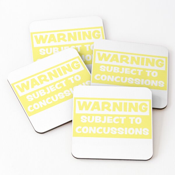Item preview, Concussion Warning designed and sold by eapollo18.