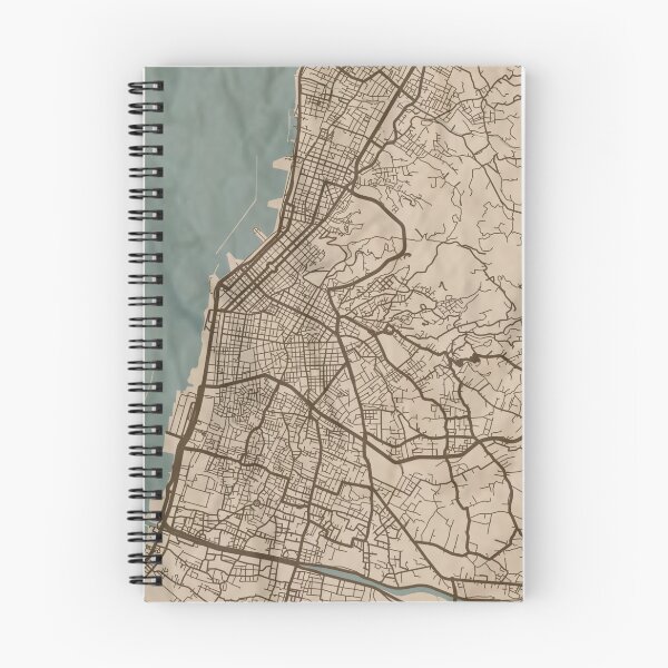 Item preview, Patras Sepia Map designed and sold by CPTVDesign.