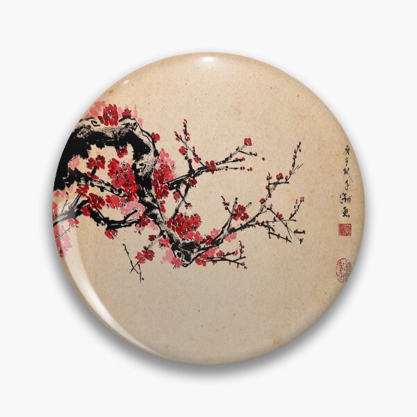 Item preview, Plum Blossom circle Painting designed and sold by Huluhua.