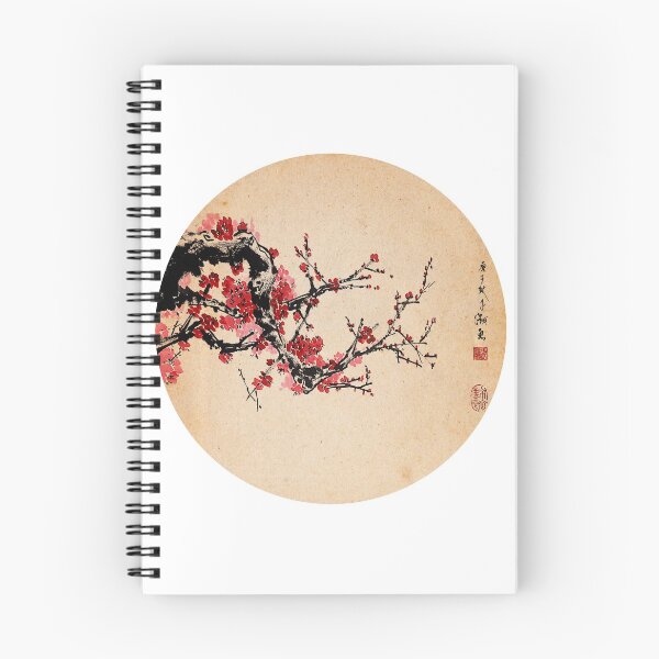 Item preview, Plum Blossom circle Painting designed and sold by Huluhua.