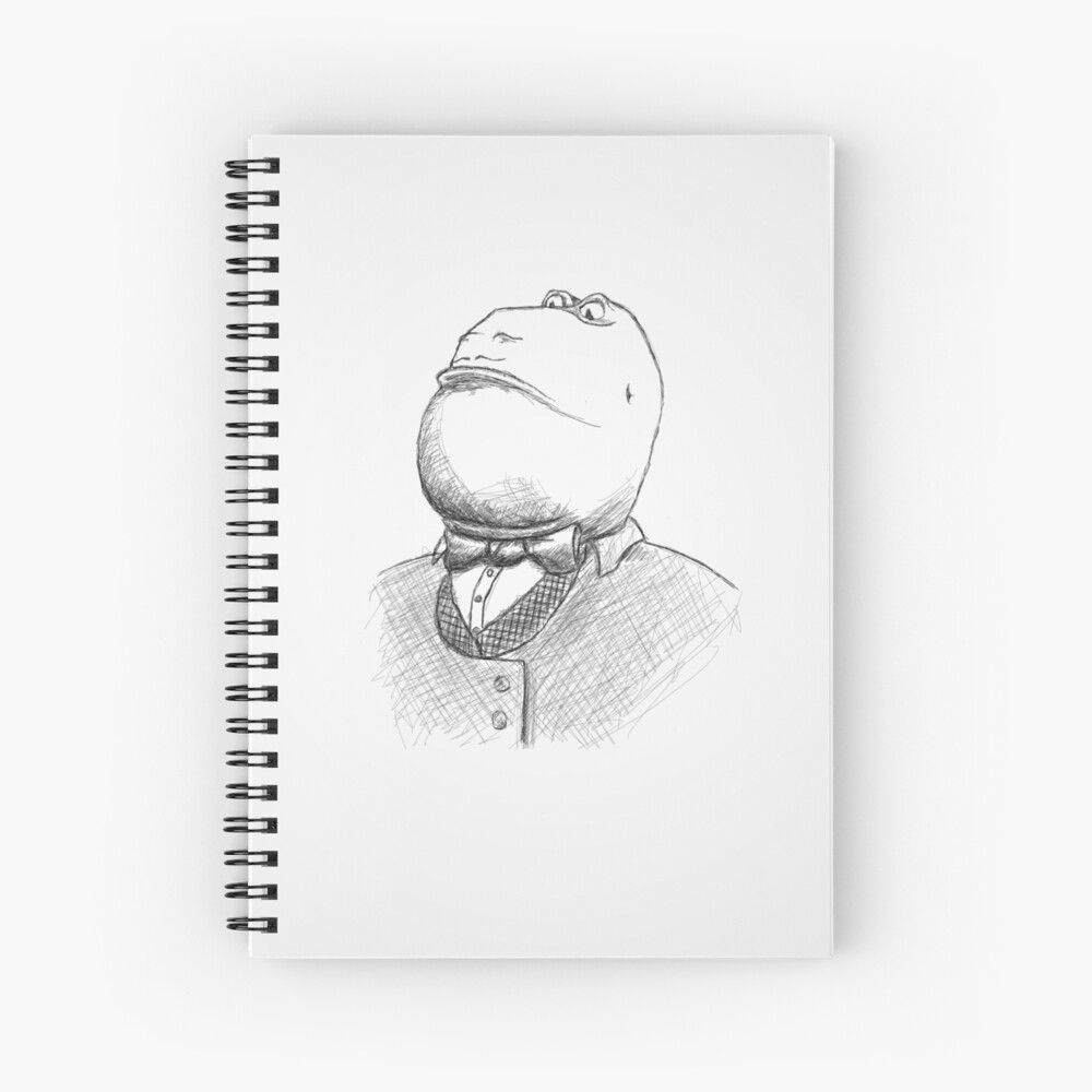 Monsieur LeFrog Spiral Notebook