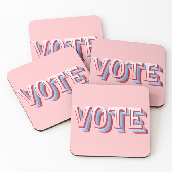Item preview, Retro Pink Vote designed and sold by stephensking.