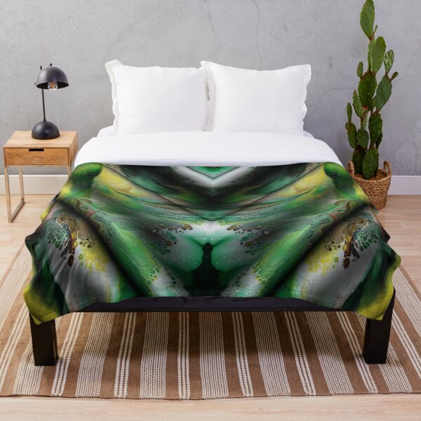 Summer Silk Throw Blanket