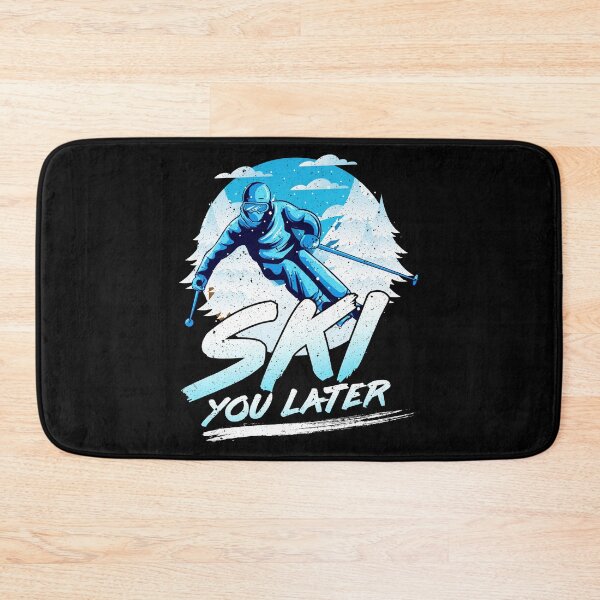 Item preview, Ski You Later Awesome Skiing Pun designed and sold by perfectpresents.