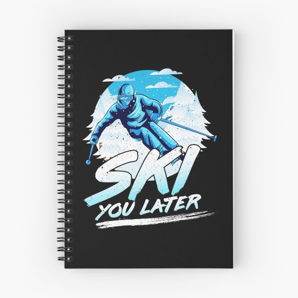 Item preview, Ski You Later Awesome Skiing Pun designed and sold by perfectpresents.