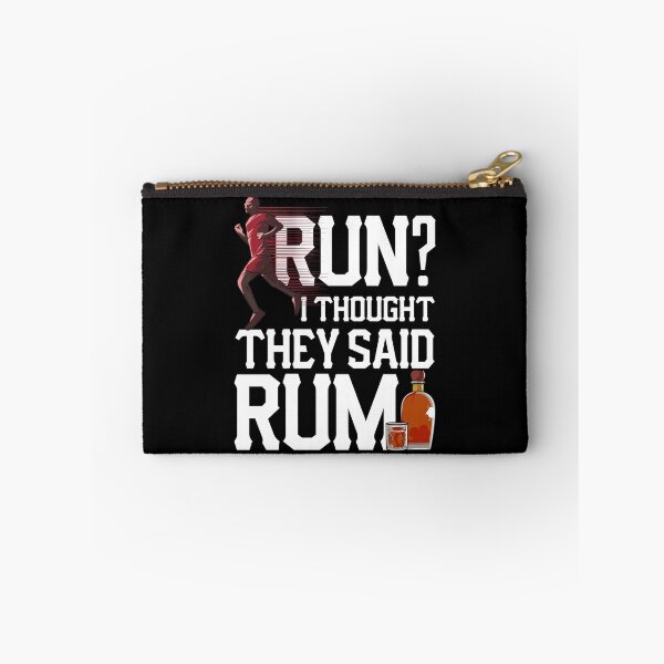 Item preview, Run? I Thought They Said Rum Funny Runner Pun designed and sold by perfectpresents.