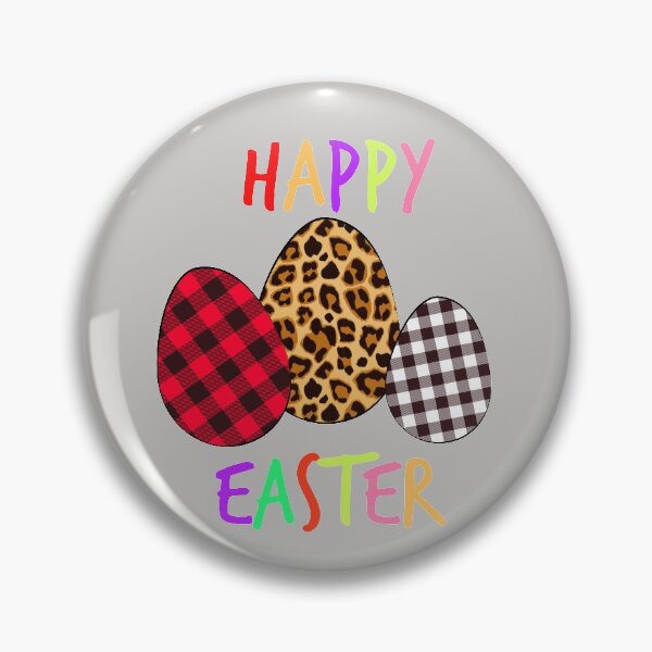 Item preview, Plaid Leopard Printed Easter Eggs, happy Easter holiday, Cute Easter Eggs designed and sold by mashmosh.