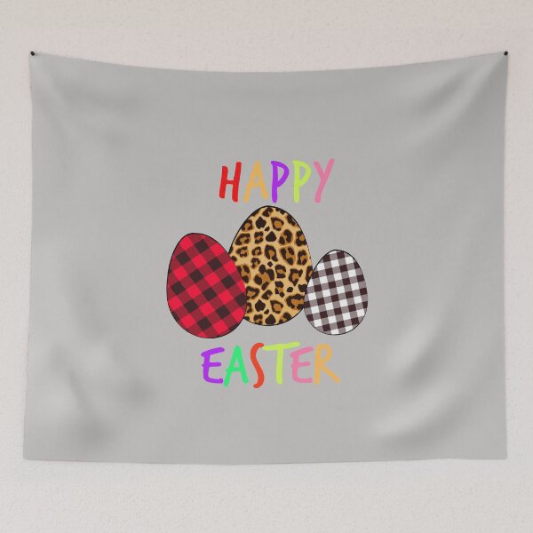 Item preview, Plaid Leopard Printed Easter Eggs, happy Easter holiday, Cute Easter Eggs designed and sold by mashmosh.