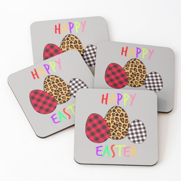 Item preview, Plaid Leopard Printed Easter Eggs, happy Easter holiday, Cute Easter Eggs designed and sold by mashmosh.