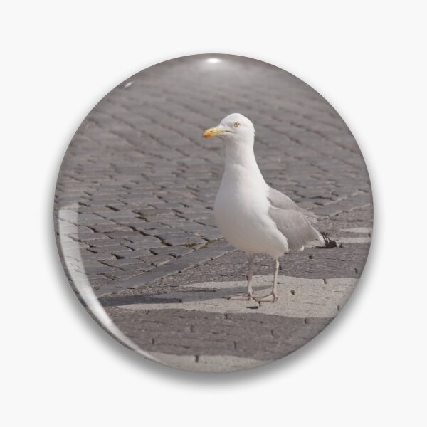 Item preview, Herring gull on a zebra crossing designed and sold by Göran Andersson.