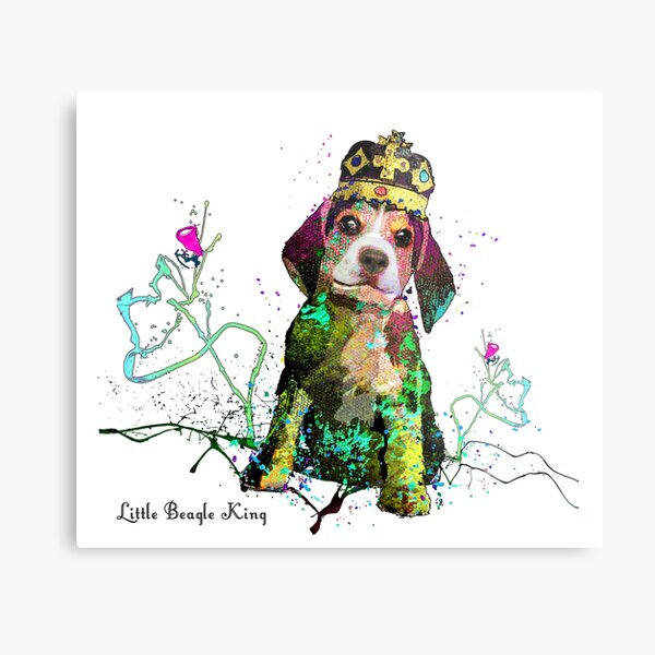 Item preview, Little Beagle King designed and sold by Goodaboom.