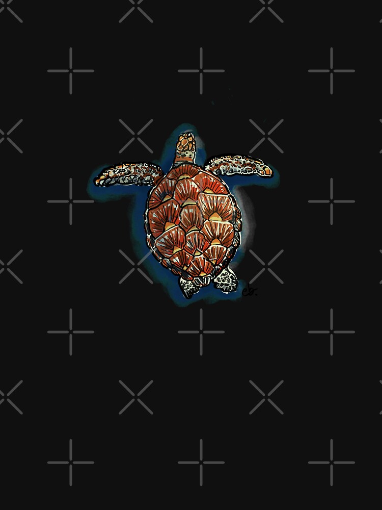 Sea turtle by ebozzastudio