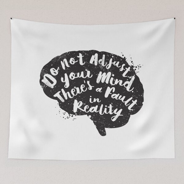 Item preview, Don't adjust your mind - t shirt, iphone case & more designed and sold by wordplayer73.