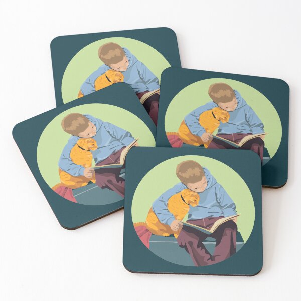 Item preview, A Boy and His Ginger Cat designed and sold by Eye on the Blueline.