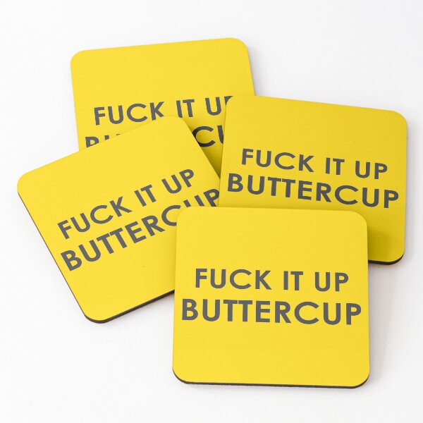 Artikelvorschau, Fuck It Up Butterblume Lieblingszitat Fan Art entworfen und verkauft von ourigami.