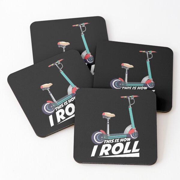 Item preview, This Is How I Roll Cute & Funny Scooter Lover Pun designed and sold by perfectpresents.