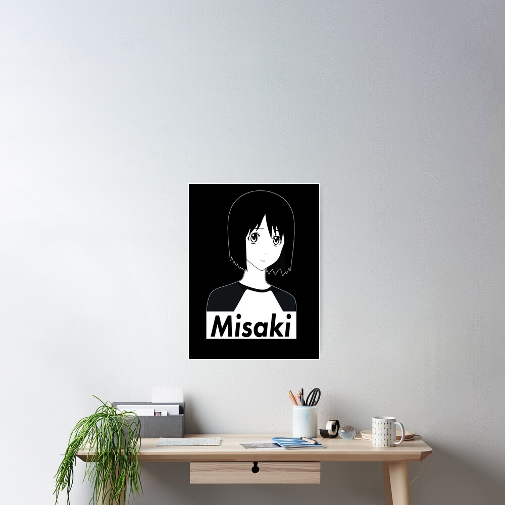 Misaki Nakahara Nhk Ni Youkoso Poster By Kino San Redbubble