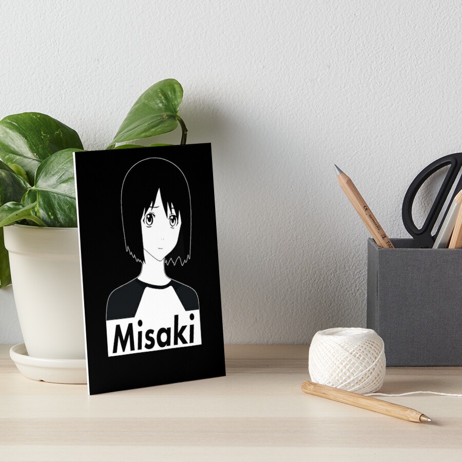 Misaki Nakahara Nhk Ni Youkoso Art Board Print By Kino San Redbubble