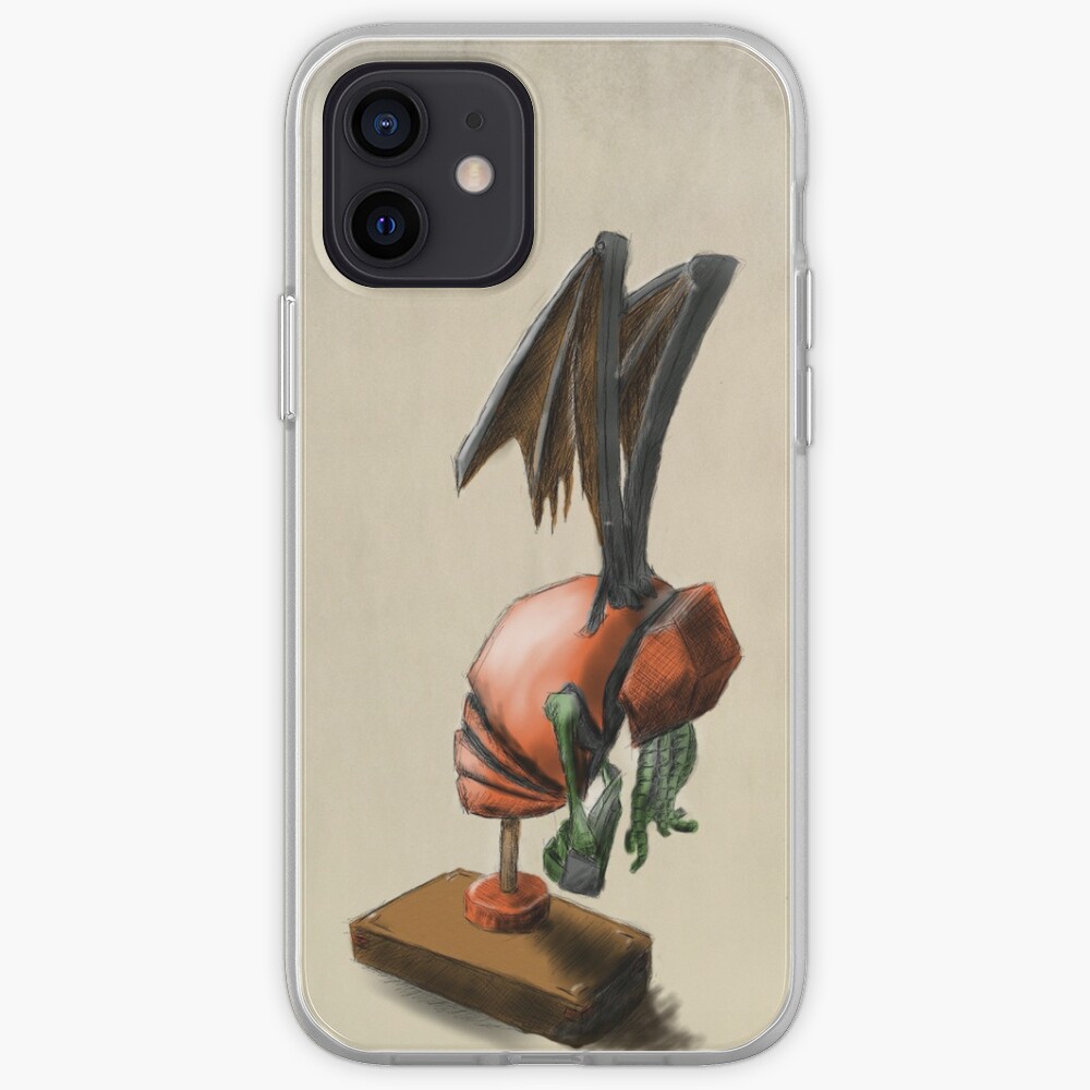 Clockwork Cthulhu Statuette iPhone Case & Cover