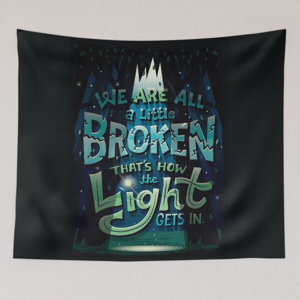 Item preview, We are all broken designed and sold by Risa Rodil.