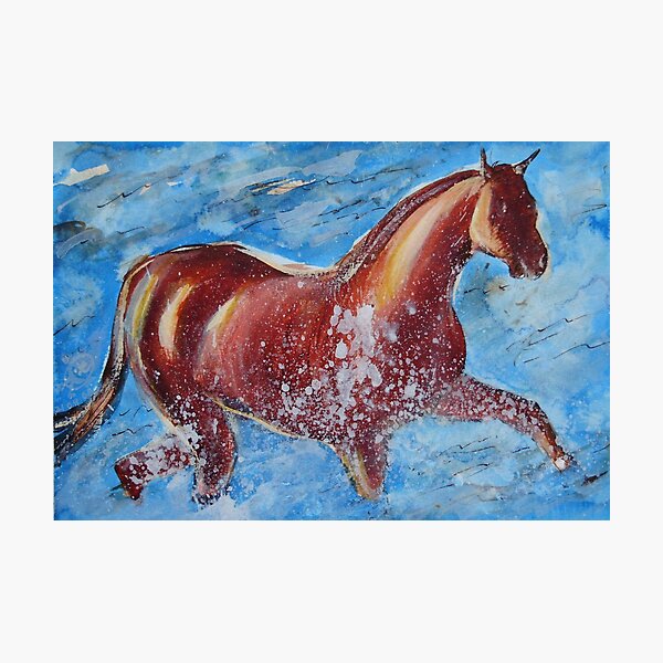 Item preview, The Horse and the Sea designed and sold by ivDAnu.