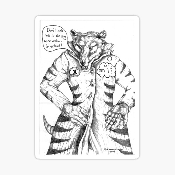 Am I Extinct? Sticker