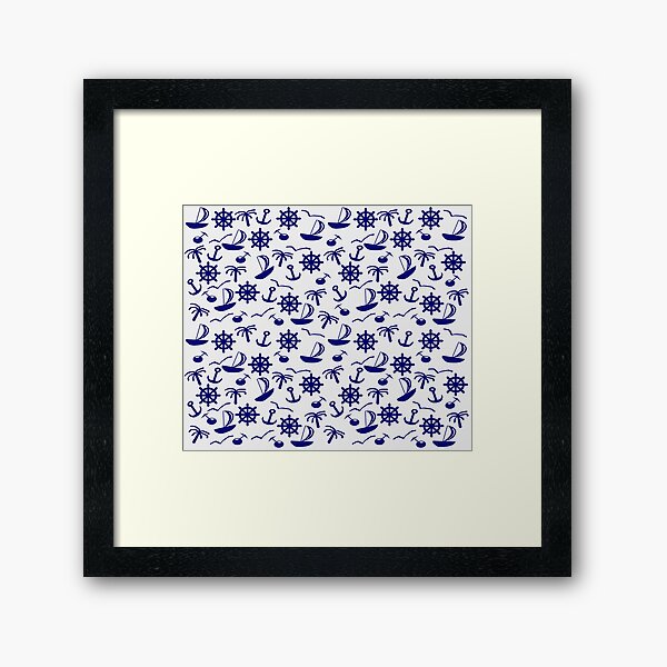 Item preview, Sea pattern designed and sold by lena-f-art.