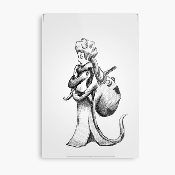 Shawl Metal Print
