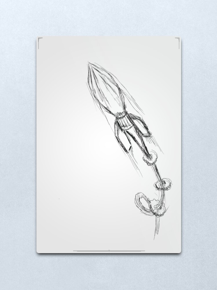 Alternate view of Rocket Metal Print