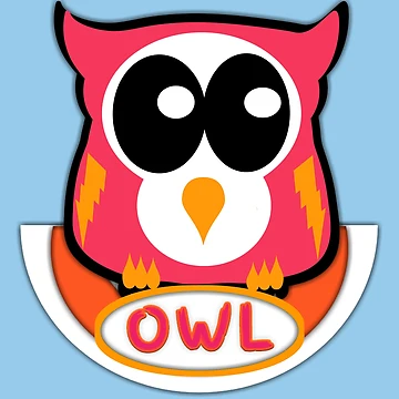 Artwork thumbnail, Cute owl by Rain Shop