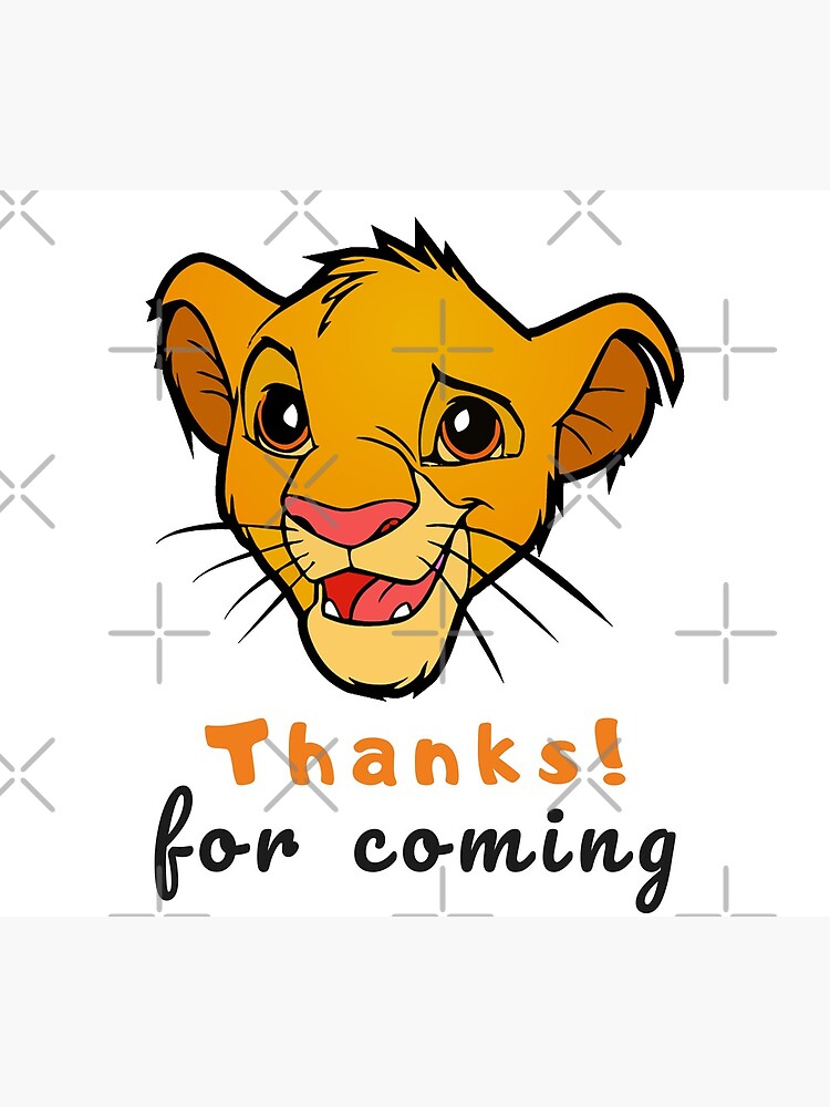 Tarjetas de felicitación «Gracias por venir - El Rey León - Simba» de RotemButzian | Redbubble Tarjetas de felicitación «Gracias por venir - El Rey León - Simba» de RotemButzian | Redbubble