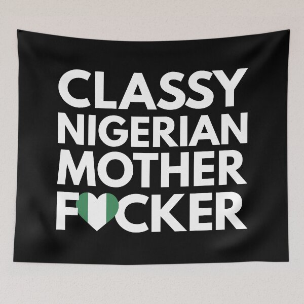 Item preview, Classy Nigerian MF Mother Focker Nigeria designed and sold by HelloFromAja.