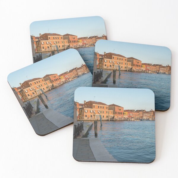 Item preview, Vibrant Murano Island - Silky Afternoon on Riva Longa on the Grand Canal designed and sold by Georgia Mizuleva.
