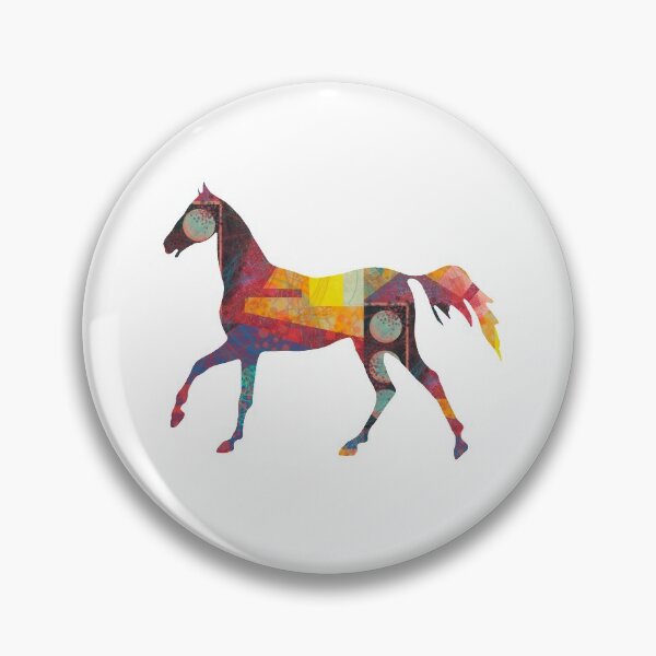 Item preview, Abstract art horse designed and sold by PaintedKoala.