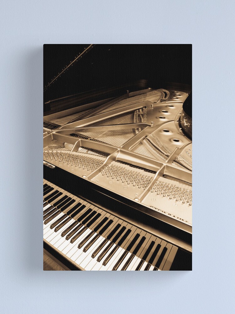 Alternate view of Grand Concert Piano Canvas Print