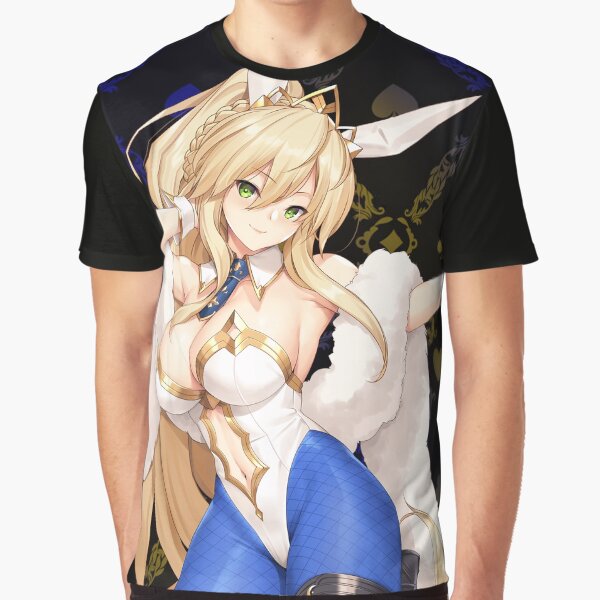 Fate/Grand Order Bunnygirl Artoria Graphic T-Shirt