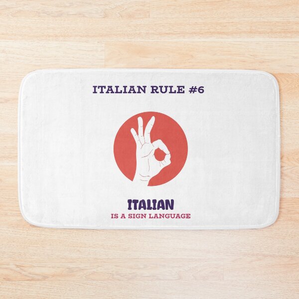 Item preview, Italian Is A Sign Language designed and sold by italikan.