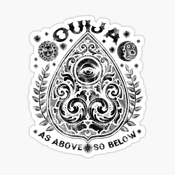 Item preview, Victorian OUI JA Planchette designed and sold by medusadollmaker.