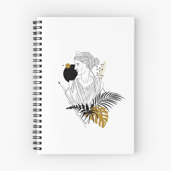 Item preview, Artemis (Diana). Creative Illustration In Geometric And Line Art Style designed and sold by Sloth Astronaut.