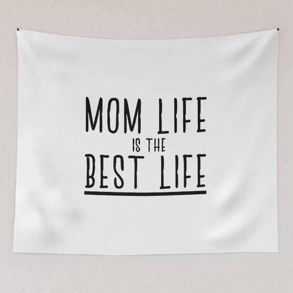 Item preview, Mom Life Is The Best Life design designed and sold by nikkidawn74.