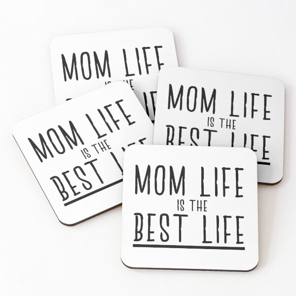 Item preview, Mom Life Is The Best Life design designed and sold by nikkidawn74.